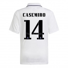 Koszulka Real Madryt Casemiro 14 Domowe Koszulki Piłkarskie 2022-2023 Krótki Rękaw